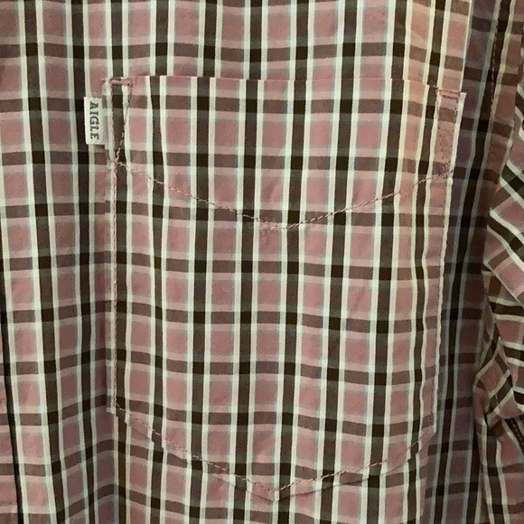 🔥 AIGLE BRAND LONG SLEEVE BUTTON DOWN! - Picture 3 of 3